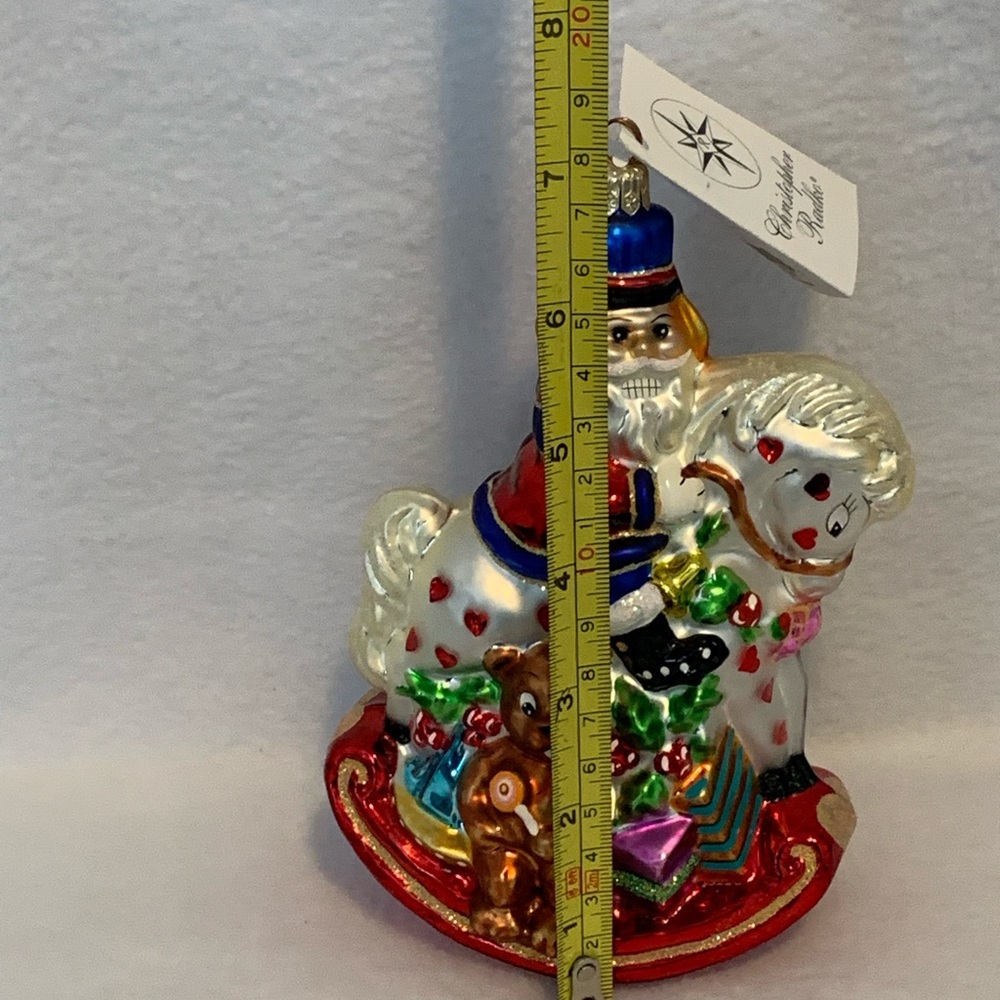 Christopher Radko Rocking Cracker Ornament - Picture 11 of 12